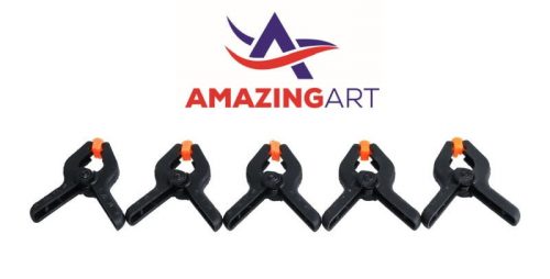 AmazingArt - Modelling Clamps 9.5 cm - 4 Pcs