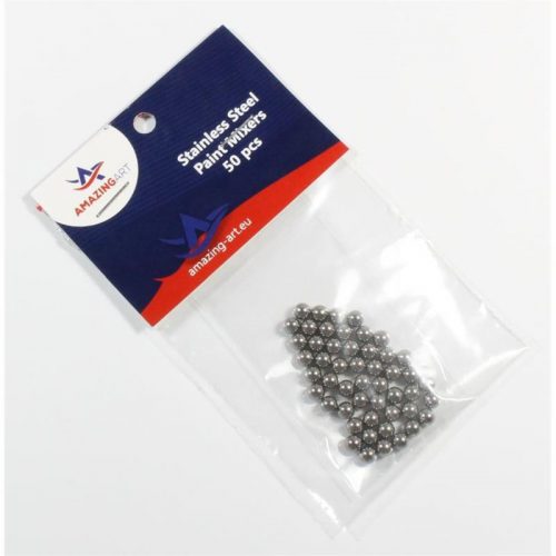 AmazingArt - Stainless Paint Mixing Balls 50Pcs