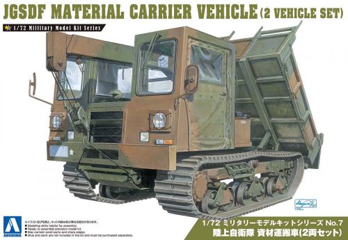 Aoshima - 1/72 Jgsdf Material Carrier Vehicle(2 Vehicle Set)