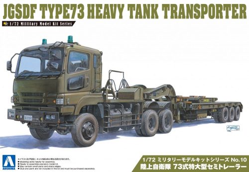 Aoshima - Jgsdf Type73 Heavy Tank Transporter