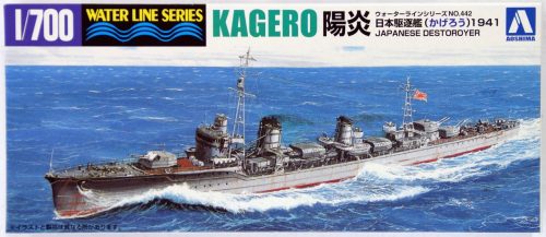 Aoshima - 1/700 I.J.N. Destroyer Kagerou 1941, plastic modelkit