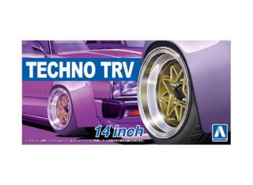 Aoshima - 1/24 Techno TRV 14inch, plastic modelkit