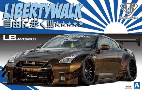 Aoshima - Lb Works R35 Gt-R Type 2 Version1