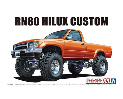 Aoshima - Toyota RN80 Hilux Longbed Liftup 1995