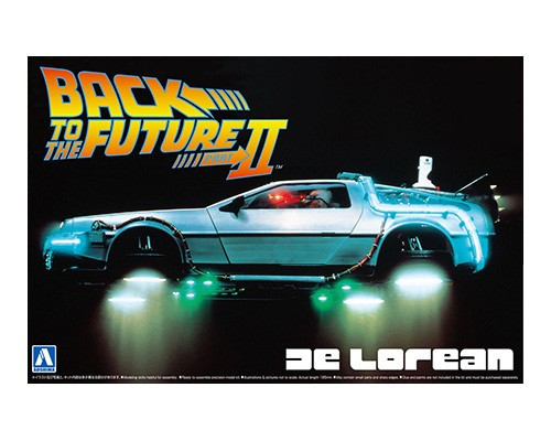 Aoshima - Back To The Future Delorean From Part II