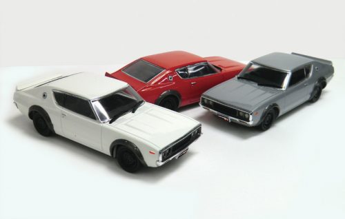 Aoshima - Nissan KPGC110 Ken Mary Skyline HT 2000 GT-R Red