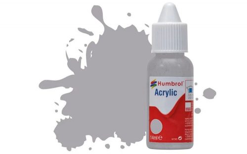 Humbrol - HUMBROL ACRYLIC DROPPER BOTTLE 14ML No 40 Pale Grey Gloss