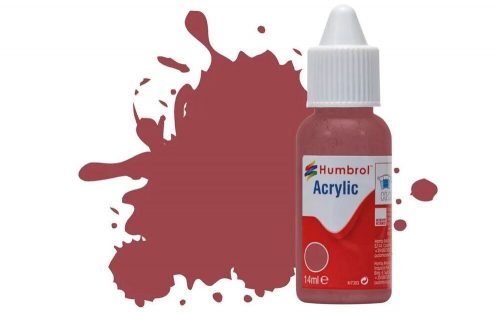 Humbrol - HUMBROL ACRYLIC DROPPER BOTTLE 14ML No. 73 Wine Matt