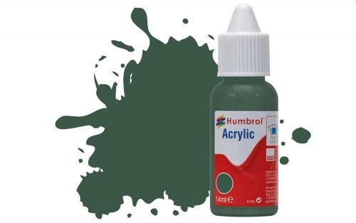 Humbrol - HUMBROL ACRYLIC DROPPER BOTTLE 14ML No.116 US Dark Green Matt