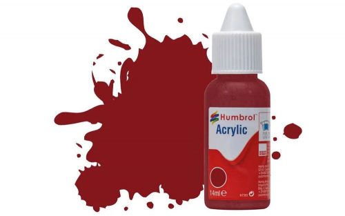 Humbrol - HUMBROL ACRYLIC DROPPER BOTTLE 14ML No 133 Brown Satin