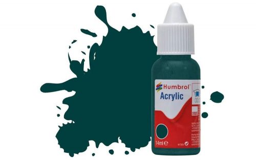 Humbrol - HUMBROL ACRYLIC DROPPER BOTTLE 14ML No.239 Racing Green Gloss