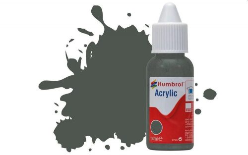 Humbrol - HUMBROL ACRYLIC DROPPER BOTTLE 14ML No.244 RLM 73 Grun Matt