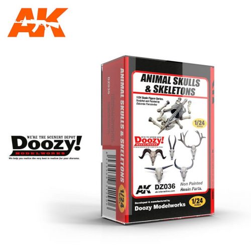 AK-Interactive  - Animal Skulls & Skeletons 1/24