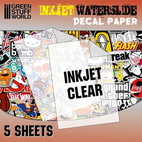 Green Stuff World - Waterslide Decals - Inkjet Transparent