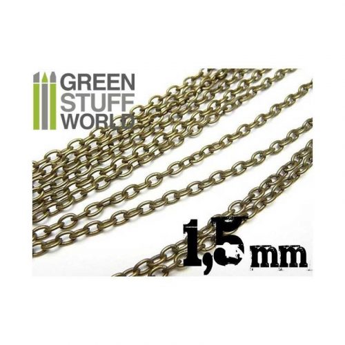 Green Stuff World - Hobby Chain 1.5mm - Bronze