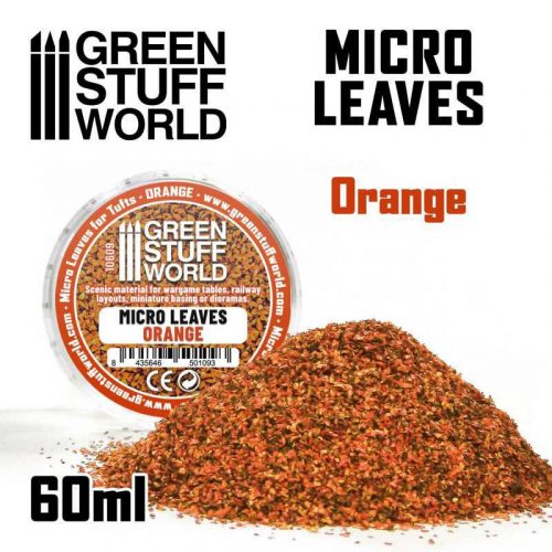 Green Stuff World - Micro Leaves - Orange mix (15gr)