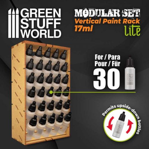 Green Stuff World - Mdf Paint Organizer Vertical (17Ml) - Lite