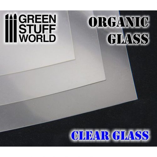 Green Stuff World - Organic GLASS Sheet - Clear 