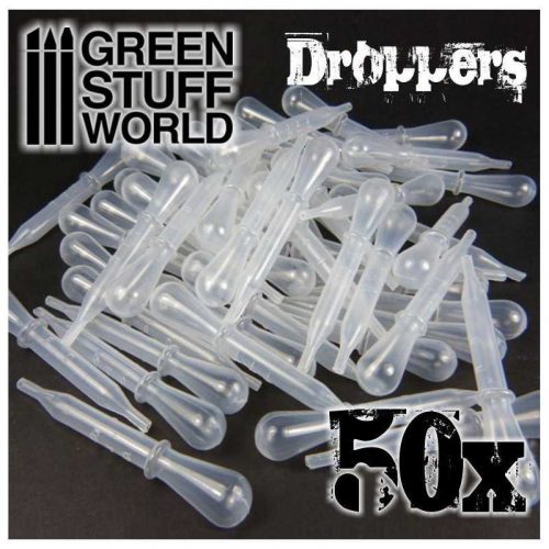 Green Stuff World - Plastic Short Dropper X50 (1.5Ml)