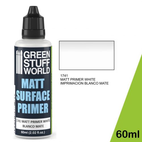 Green Stuff World - Matt Surface Primer 60 ml - White 