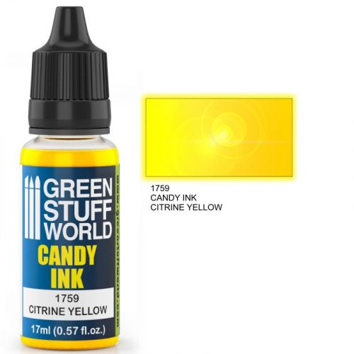 Green Stuff World - Candy Ink CITRINE YELLOW