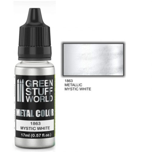 Green Stuff World - Metallic Paint MYSTIC WHITE