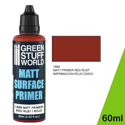 Green Stuff World - Matt Surface Primer 60 ml - Red 