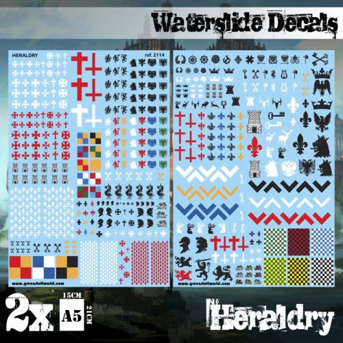 Green Stuff World - Waterslide Decals - Heraldry