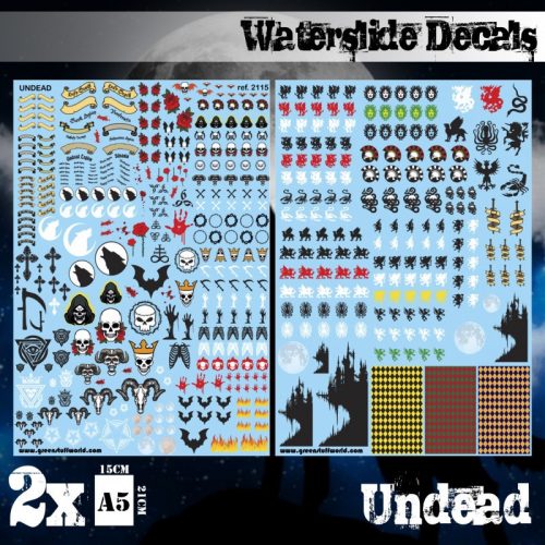 Green Stuff World - Waterslide Decals - Undead