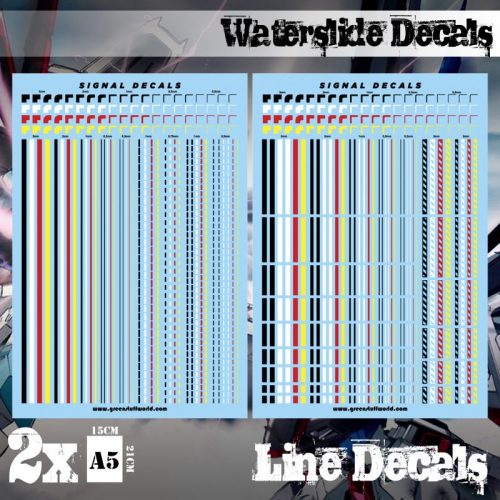 Green Stuff World - Waterslide Decals - Lines