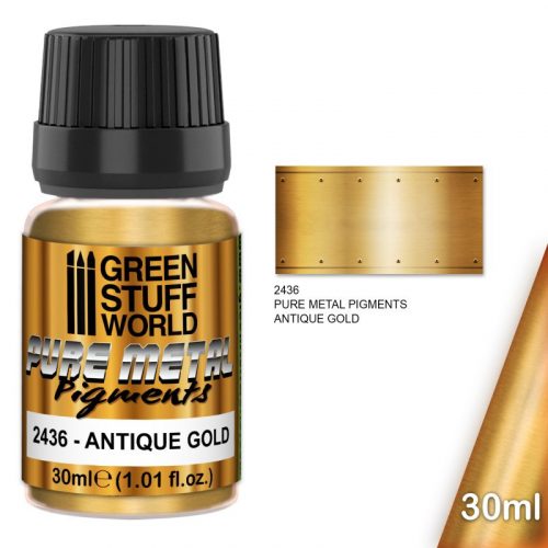 Green Stuff World - Pure Metal Pigments Antique Gold 