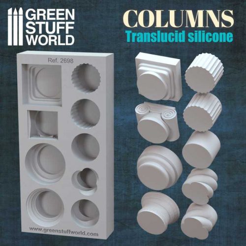 Green Stuff World - Columns Silicone Mould