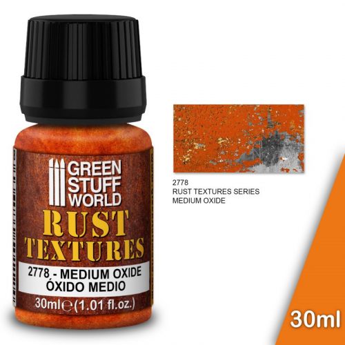 Green Stuff World - Rust Textures - Medium Oxide Rust 30 ml 