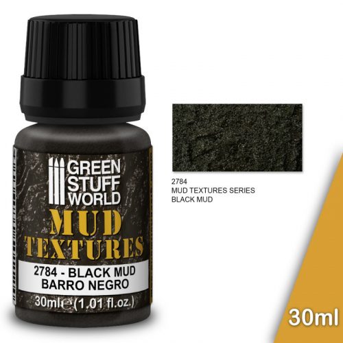 Green Stuff World - Mud Textures - Black Mud 30 ml 