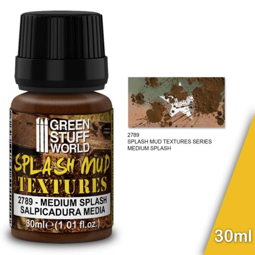 Green Stuff World - Splash Mud Textures - Medium Brown 30 ml 