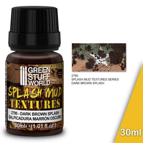 Green Stuff World - Splash Mud Textures - Dark Brown 30 ml 