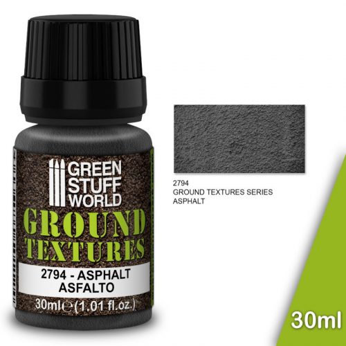 Green Stuff World - Ground Textures - Asphalt 30 ml 