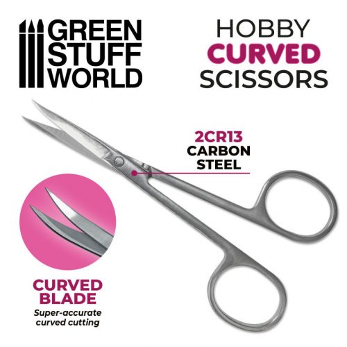 Green stuff World - Hobby Scissors - Curved Tip