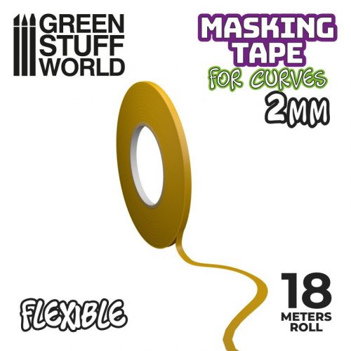 Green Stuff World - Flexible Masking Tape - 2mm