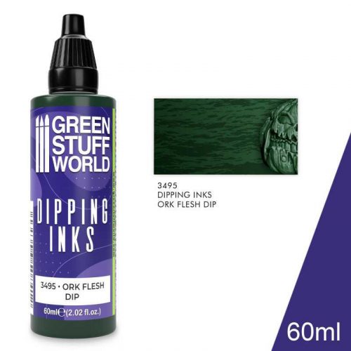 Green Stuff World - Dipping Ink 60 Ml - Ork Flesh Dip