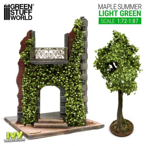 Green Stuff World - Ivy Foliage - Light Green Maple - Small (1:72/1:87)