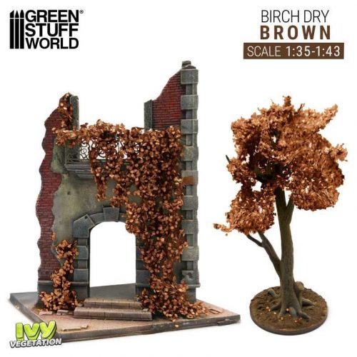 Green Stuff World - Ivy Foliage - Brown Birch - Large (1:35/1:43)