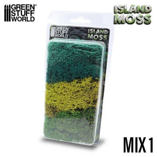 Green Stuff World - Islandmoss - Green Mix (50 gr.)