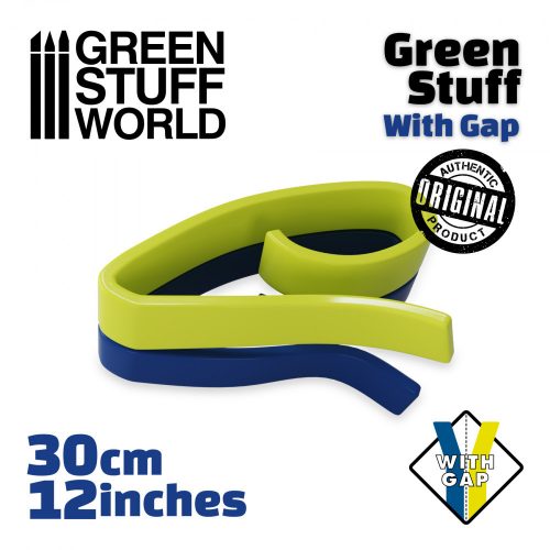 Green Stuff World - Green Stuff Tape 12 inches WITH GAP 