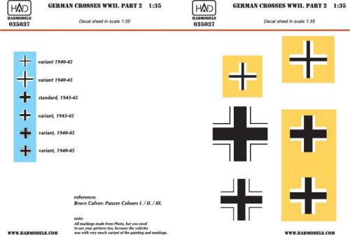 HAD models - German ww2 Crosses part 2