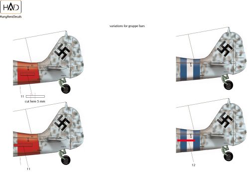 HAD models - Fw-190 A-8 / R2 red 4 "Ur Sau"; Red16 "Schwarzer Panter")