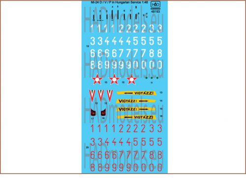 HAD models - Mi-24D / V / P in Hungarian Servis 