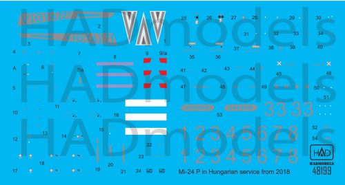 HAD models - Mi-24 P in Hungarian Service with new NATO painting from 2018 -