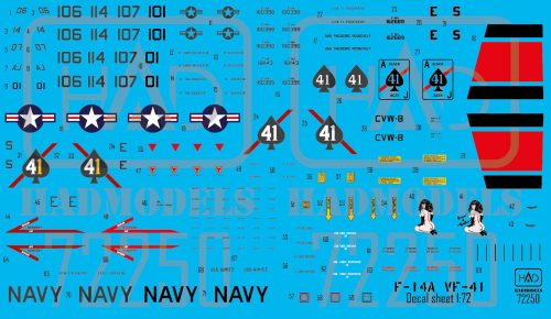 HAD models - F-14A "Black Aces" Final countdown