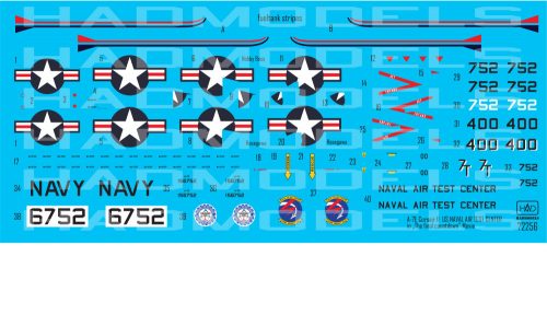 HAD models - A-7E US NAVAL Air Test Center " The final Countdown"